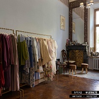 рейл для одежды <минимализм A> фиолетовый от ARCHPOLE в Москве