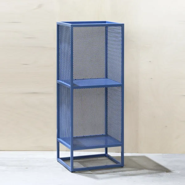 картинка В НАЛИЧИИ тумба стеллаж <Решето>  (500х400 высота 1100 мм , металл синий) арт. 18616 от ARCHPOLE