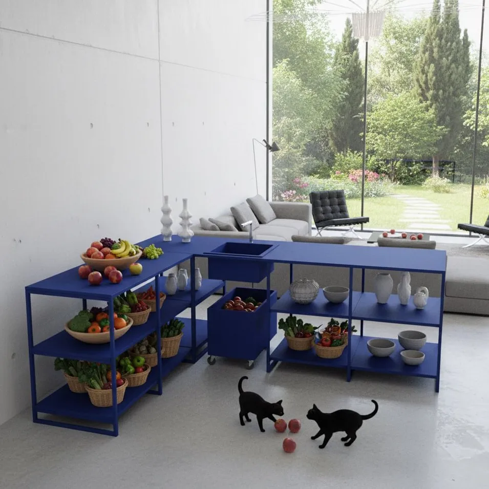 картинка кухня <Швед> угловая 1800х2400 от ARCHPOLE