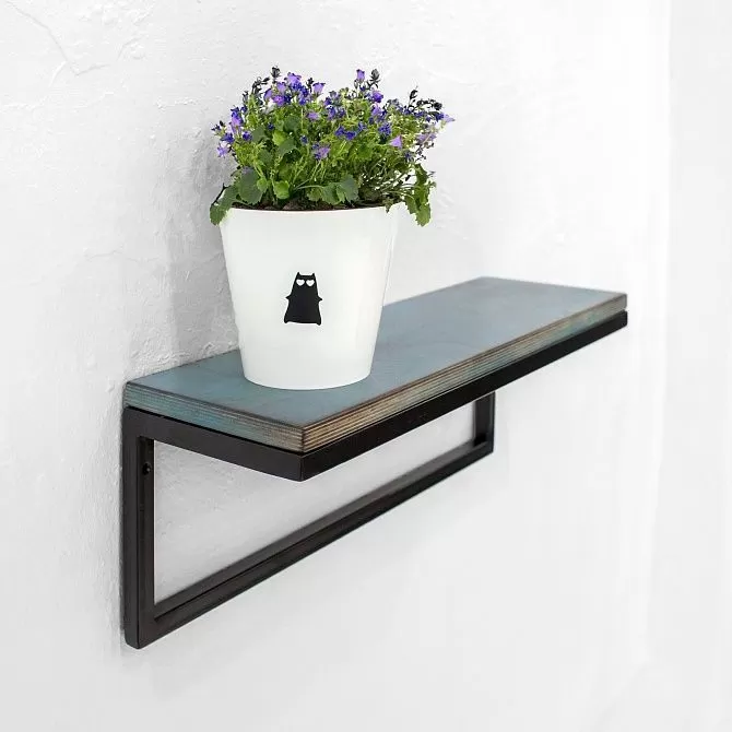 картинка Полка  минимализм в синем цвете от ARCHPOLE