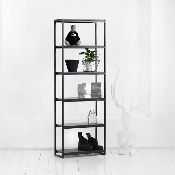 картинка Стеллаж минимализм в черном цвете от ARCHPOLE