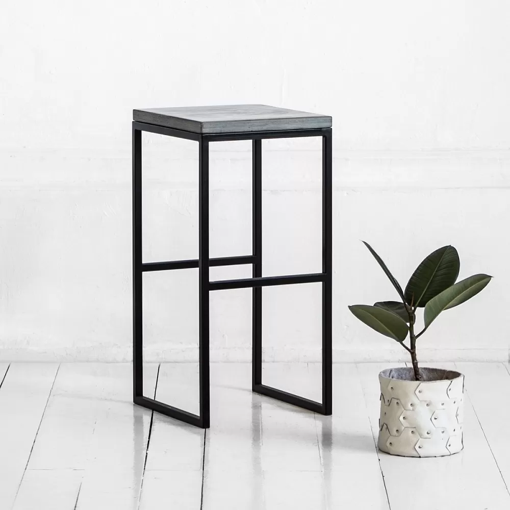 картинка Барный табурет FLATMOON в сером цвете от ARCHPOLE