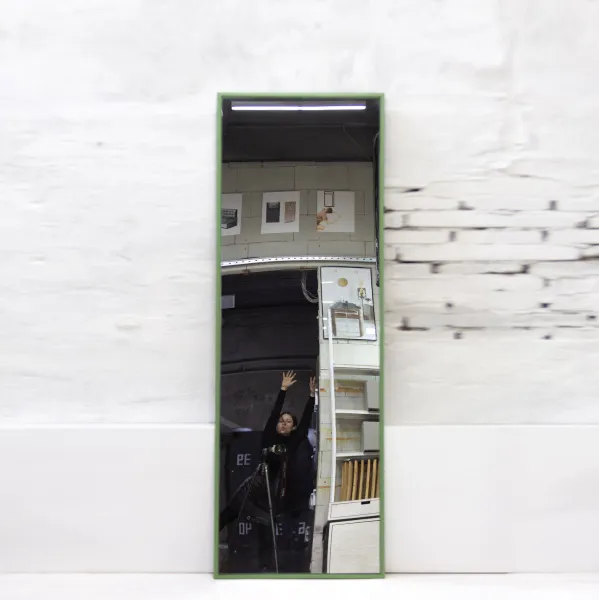 картинка В НАЛИЧИИ из шоурума зеркало Минимализм 2250х745мм  зеленый RAL 6011 арт. 18776 от ARCHPOLE