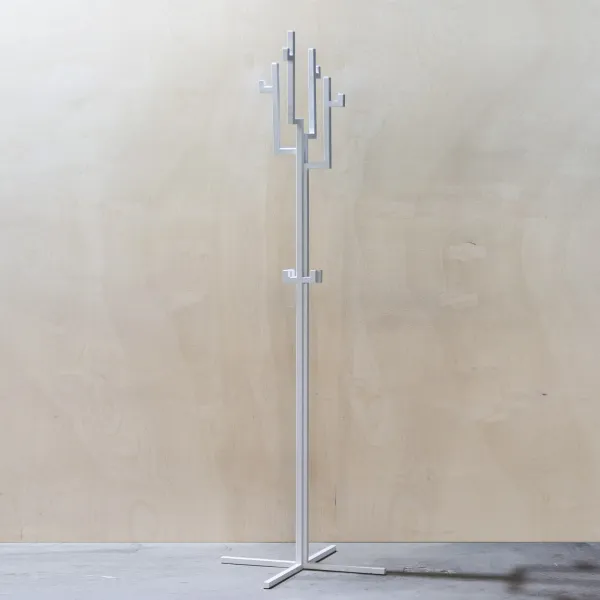 картинка В НАЛИЧИИ вешалка Тетрис 600х620 мм основание h 1850 / металл белый, арт. 18579 от ARCHPOLE