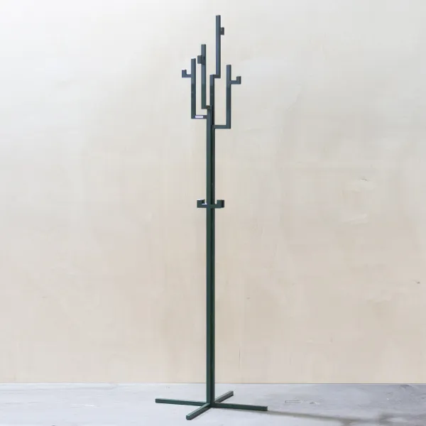 картинка В НАЛИЧИИ вешалка Тетрис 600х620 мм основание h 1850 / металл хвойный зеленый RAL 6028, арт. 18581 от ARCHPOLE