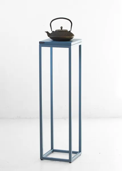 тумба <Минимализм> 250x250 h 900мм голубая id.18857