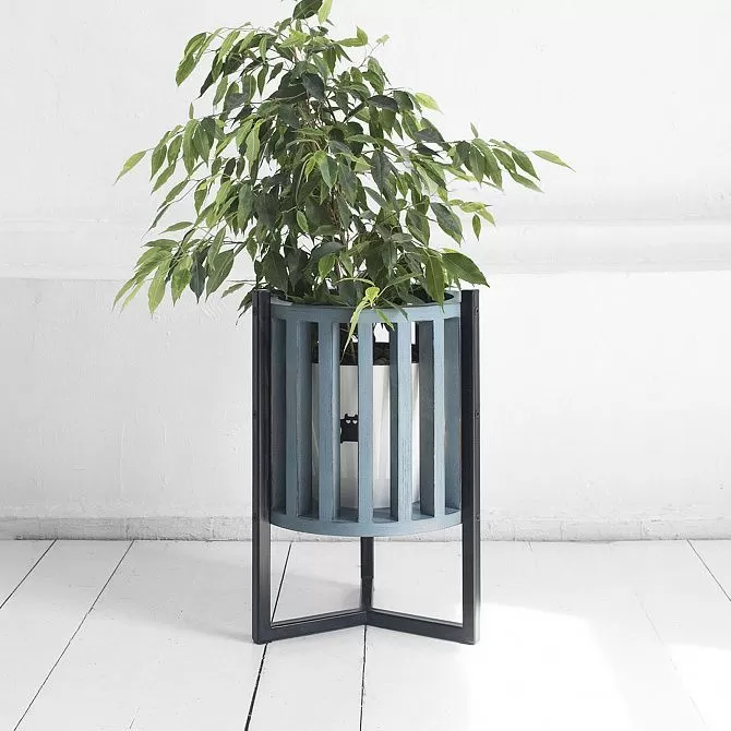 картинка Кашпо  Куг в синем цвете от ARCHPOLE