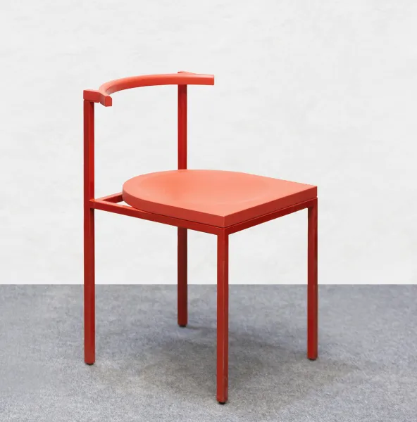 картинка В НАЛИЧИИ стул Овале цвет красный RAL 3020 арт. 18727 от ARCHPOLE
