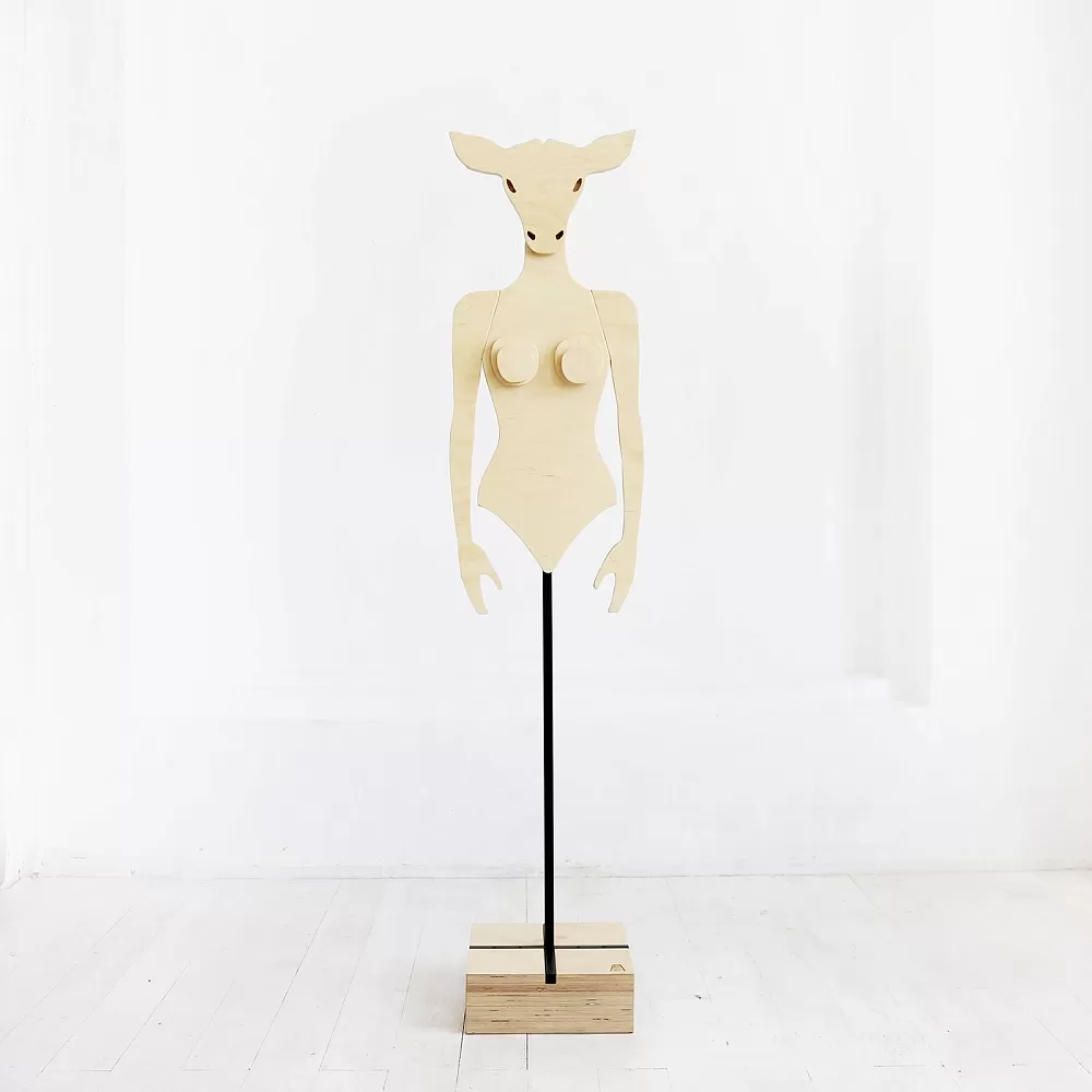 картинка арт вешалка №1 <Крошка> голова Бык от ARCHPOLE