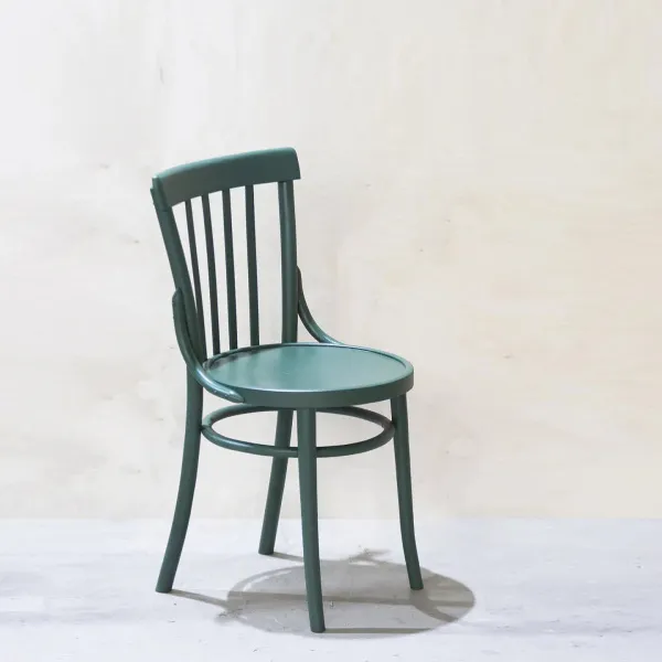 картинка В НАЛИЧИИ артефакт старинный Стул цвет - хвойный зеленый RAL 6028 арт.18632 от ARCHPOLE