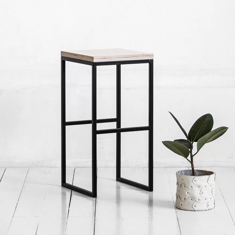 картинка Барный табурет FLATMOON в натуральном цвете березы от ARCHPOLE