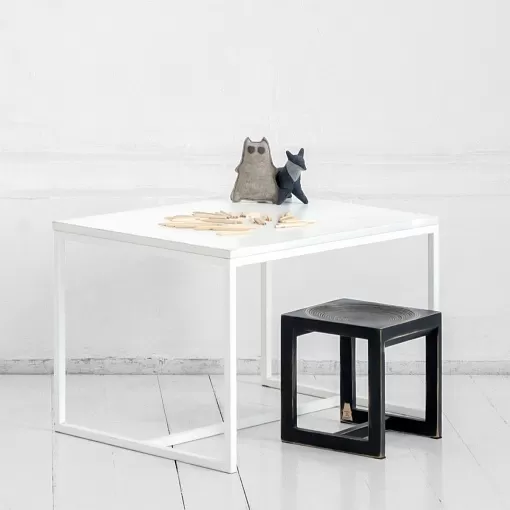 стол детский <минимализм> фанера-винтажный белый