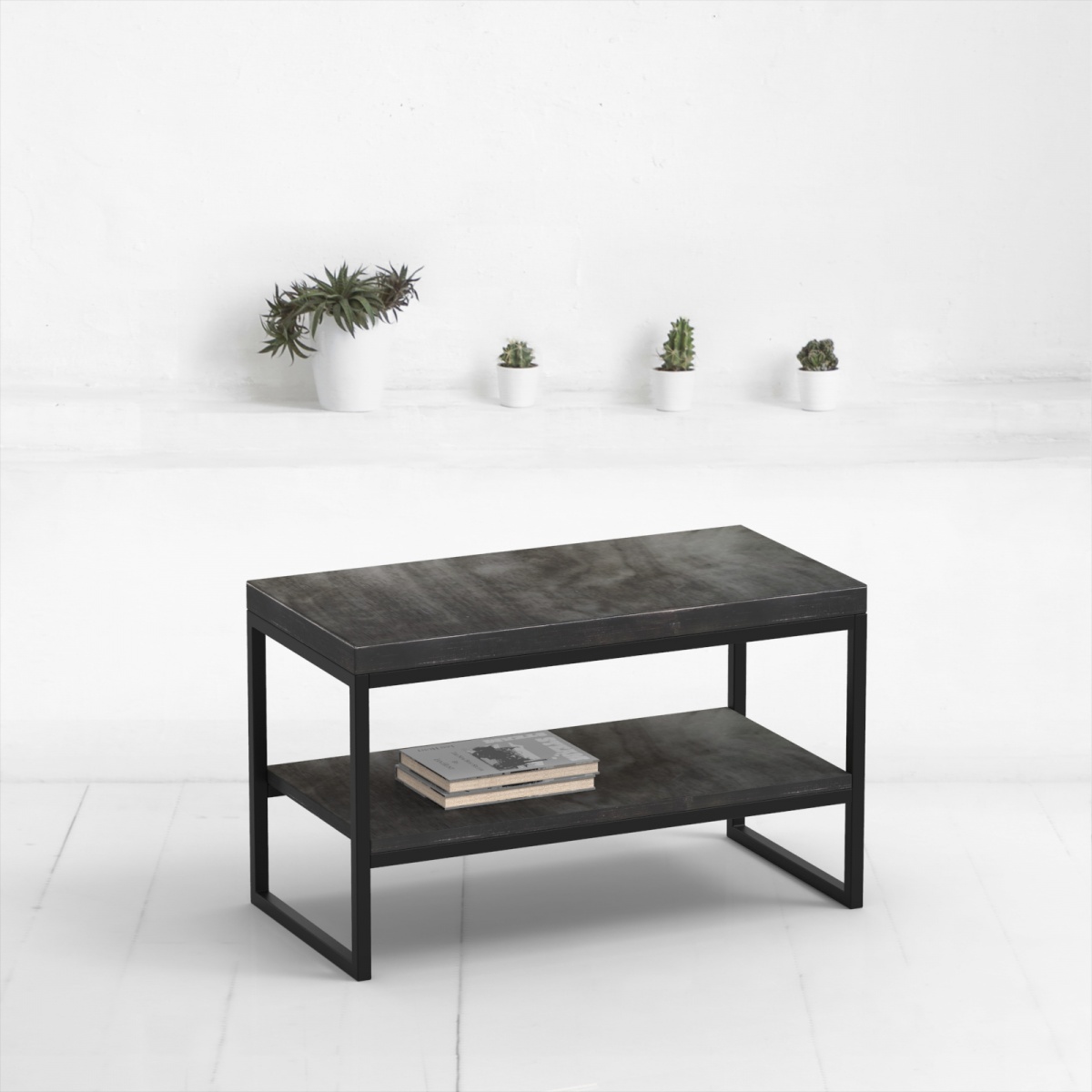 картинка скамья <минимализм flatmoon> фанера-винтажный черный от ARCHPOLE