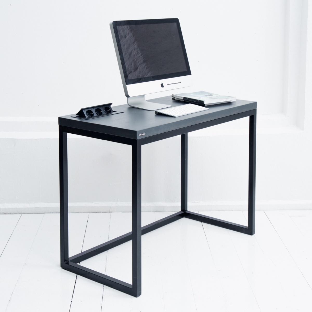 картинка стол рабочий <минимализм> фанера-винтажный черный от ARCHPOLE