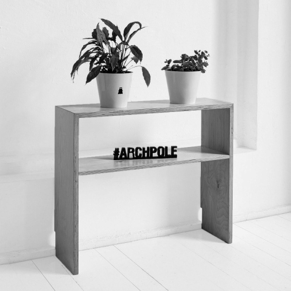 картинка консоль с полкой <Скобка> от ARCHPOLE