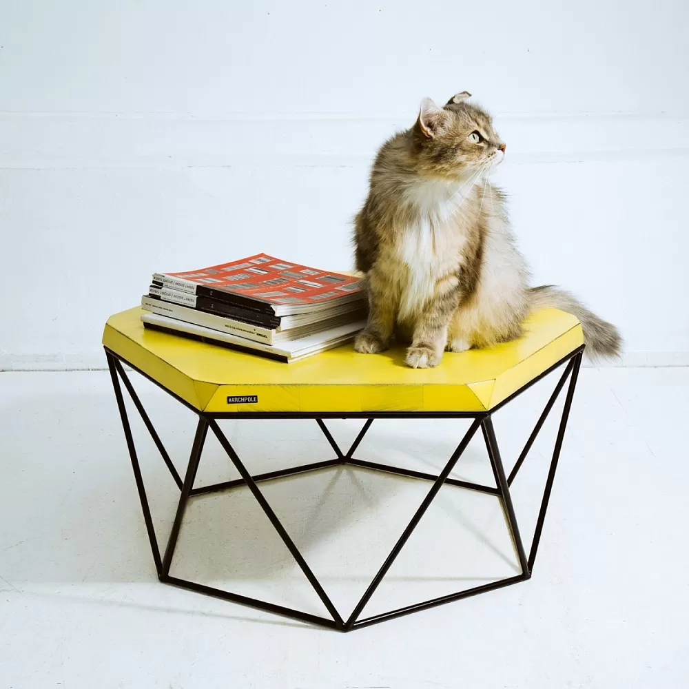 картинка стол журнальный <Гексагон металл> от ARCHPOLE