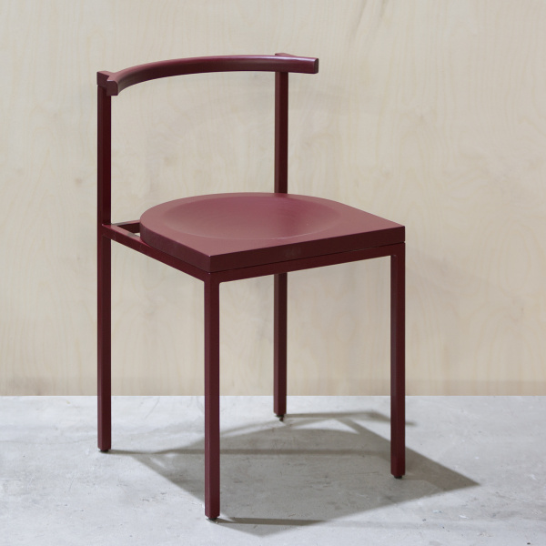 картинка В НАЛИЧИИ стул Овале цвет бордовый RAL 3004 арт. 18628 от ARCHPOLE