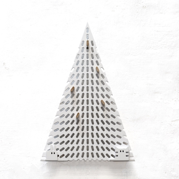 картинка В НАЛИЧИИ ёлка <Ёлочка Archpole> фанера - белая арт. 18722 от ARCHPOLE