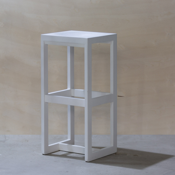 картинка В НАЛИЧИИ табурет барный Бразилия h сиденья 800 мм, фанера - белая арт. 18611 от ARCHPOLE