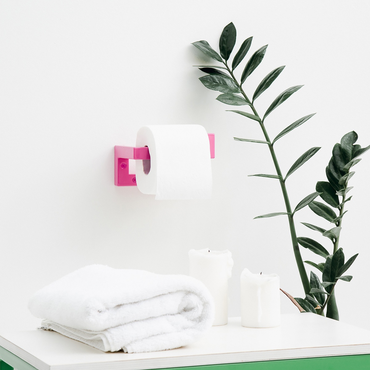 картинка держатель для туалетной бумаги розовый от ARCHPOLE