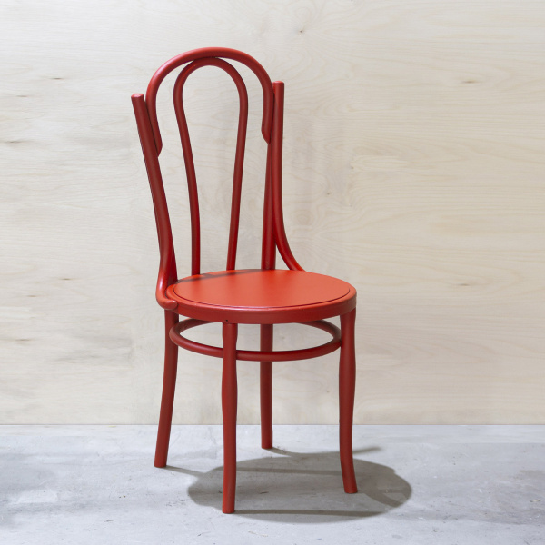 картинка В НАЛИЧИИ артефакт старинный Стул цвет - красно-оранжевый RAL 2001 арт.18633 от ARCHPOLE