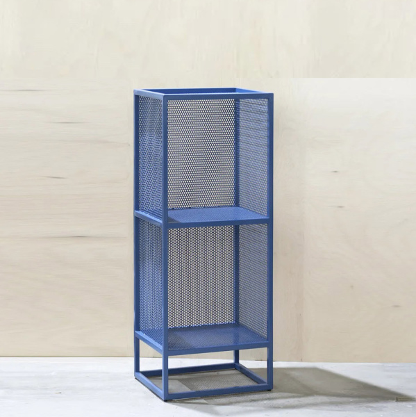 картинка В НАЛИЧИИ тумба стеллаж <Решето>  (500х400 высота 1100 мм , металл синий) арт. 18616 от ARCHPOLE