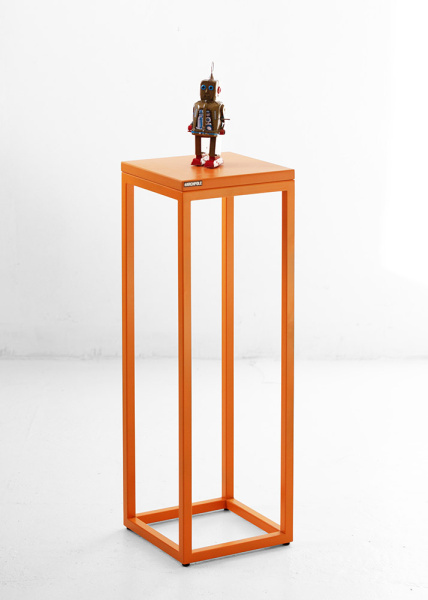 тумба <Минимализм> 250x250 h 750мм оранжевый RAL 2003 id.18862