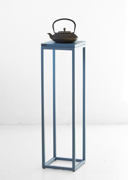 тумба <Минимализм> 250x250 h 900мм голубая id.18857