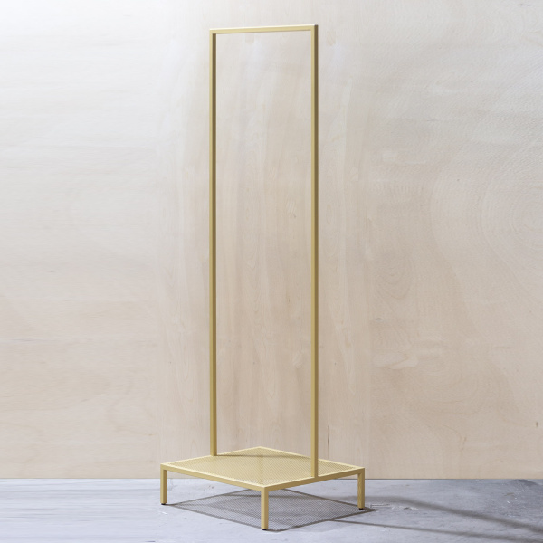 картинка В НАЛИЧИИ вешалка Решето  600x500 h 1850 мм / металл песочно-желтый RAL 1002, арт. 18587 от ARCHPOLE