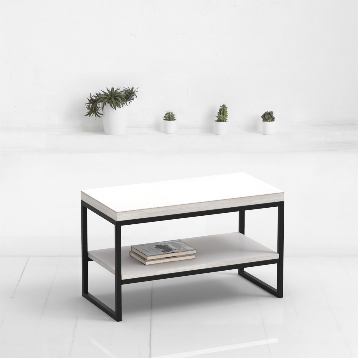 картинка скамья <минимализм flatmoon> фанера-винтажный белый от ARCHPOLE