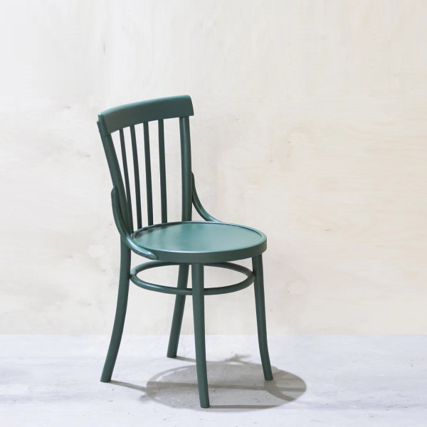 картинка В НАЛИЧИИ артефакт старинный Стул цвет - хвойный зеленый RAL 6028 арт.18632 от ARCHPOLE