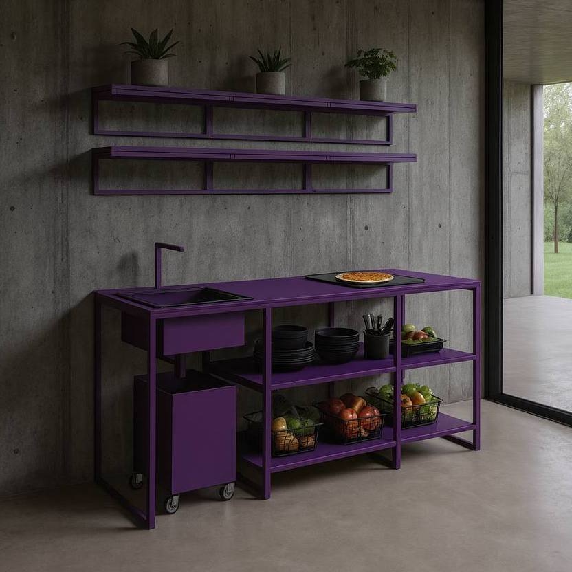 картинка кухня <Швед> тройной модуль от ARCHPOLE