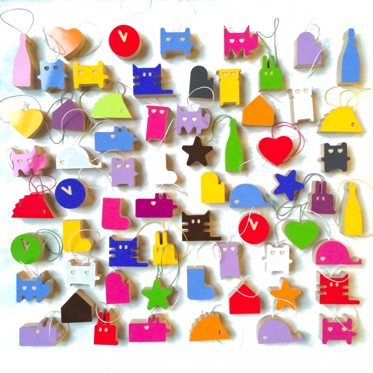 картинка Набор из 64 игрушек разноцветные от ARCHPOLE