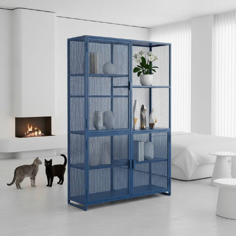 картинка двойной шкаф-стеллаж <Решето> от ARCHPOLE