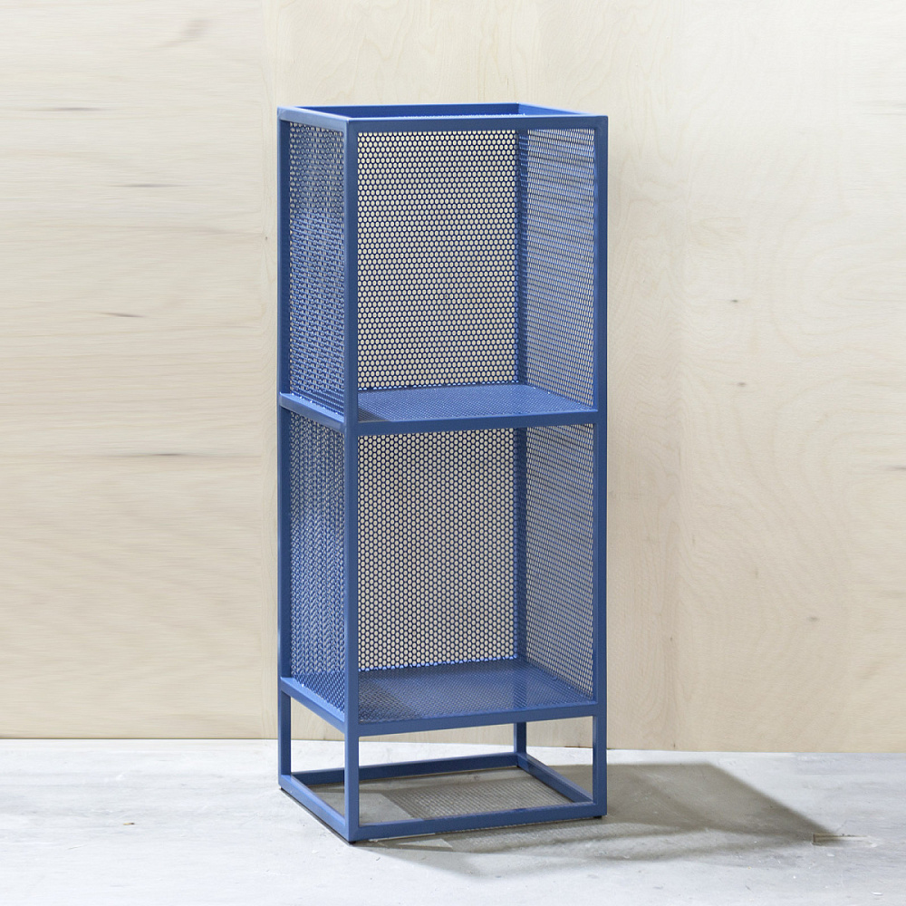 картинка В НАЛИЧИИ тумба стеллаж <Решето>  (500х400 высота 1100 мм , металл синий) арт. 18616 от ARCHPOLE