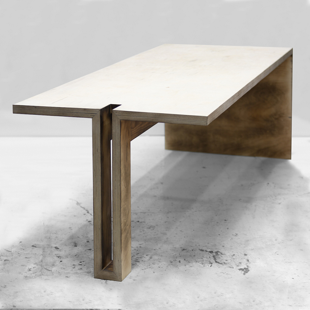 картинка В НАЛИЧИИ БУ стол под покраску Бандит 2200x900 h 750 мм БЕЗ ПОКРАСКИарт. 18762 от ARCHPOLE