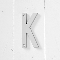 металлическая буква <K> от ARCHPOLE в Москве