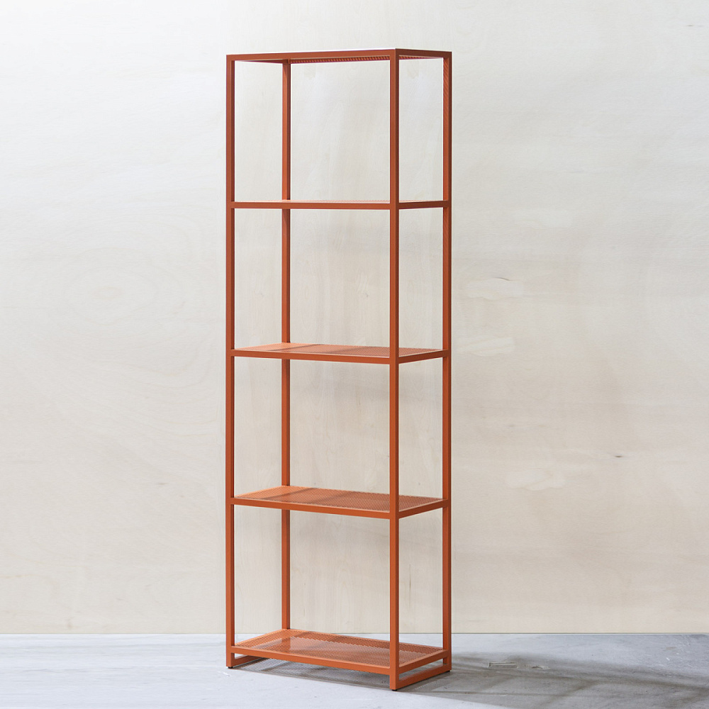 картинка В НАЛИЧИИ стеллаж Решето 600x300 h 1800 мм оранжевый RAL 2001 арт.18605 от ARCHPOLE