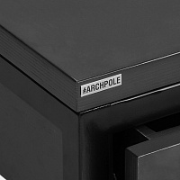 стол журнальный <old drawer> фанера-винтажный черный от ARCHPOLE в Москве