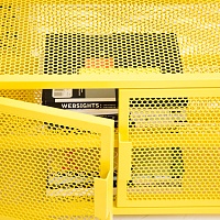 стеллаж <решето> с коробом желтый от ARCHPOLE в Москве
