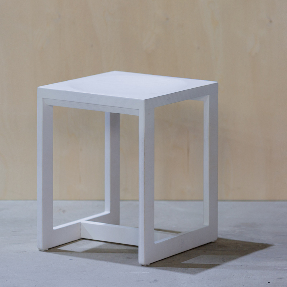 картинка В НАЛИЧИИ табурет Бразилия h сиденья 450 мм, фанера - белая арт. 18612 от ARCHPOLE