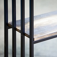 стеллаж <минимализм> с вертикальными ограждениями конструктор от ARCHPOLE в Москве