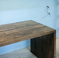 стол обеденный <скобка> дуб темно-коричневый от ARCHPOLE в Москве
