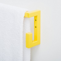держатель для полотенца с крючком желтый от ARCHPOLE в Москве