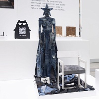 АРТ манекен <ЗВЕЗДА ЦИГАЛЬ> рожденный в коллаборации с fashion дизайнером Машей Цигаль от ARCHPOLE в Москве