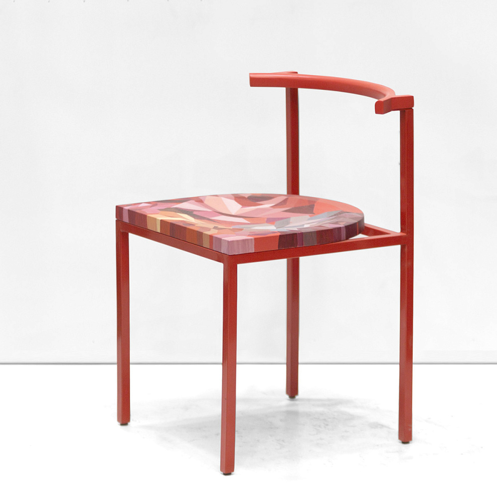 картинка В НАЛИЧИИ арт стул <Овале> рожденный в коллаборации с Ирой Че арт. 18748 от ARCHPOLE