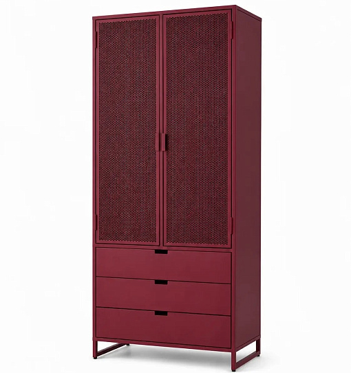 гардероб <Станислав> бордовый Ral 3004