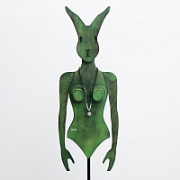 манекен №1 <Оливия Зайка> фанера-винтажный зеленый от ARCHPOLE в Москве