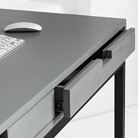 Стол рабочий с ящиком <минимализм> фанера-винтажный серый от ARCHPOLE в Москве