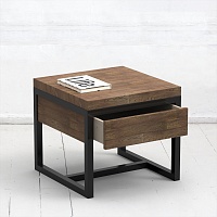 стол журнальный <old drawer > дуб-темно-коричневый от ARCHPOLE в Москве